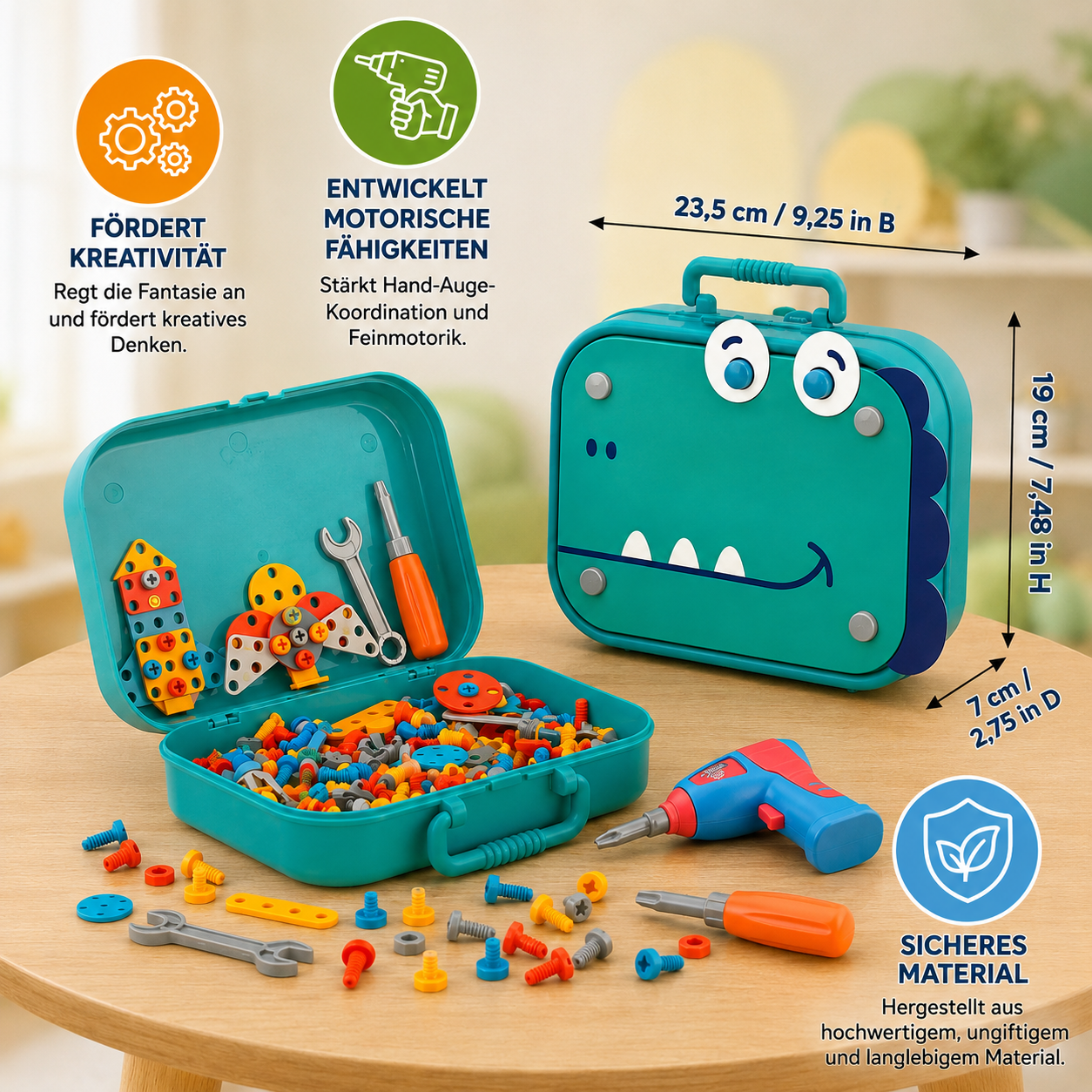 TinyFix® Werkzeug Bauset für Kinder
