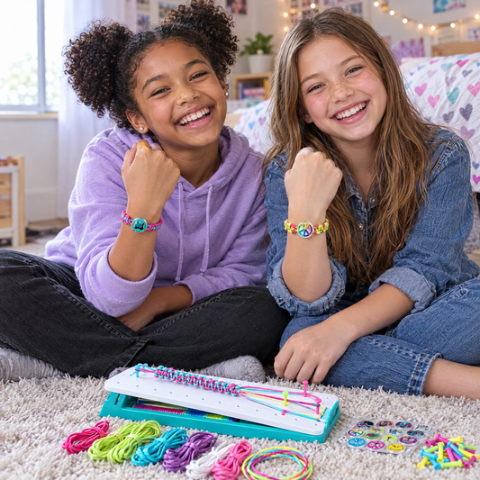 LumaLace – Freundinnen zeigen ihre Armbänder