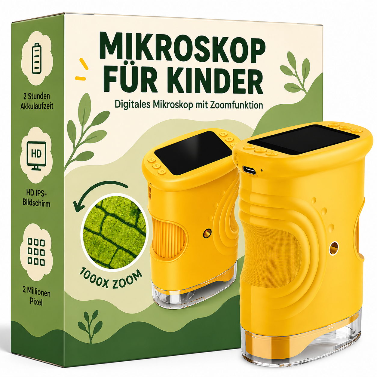 DigiScope® Abenteuer Mikroskop für Kinder