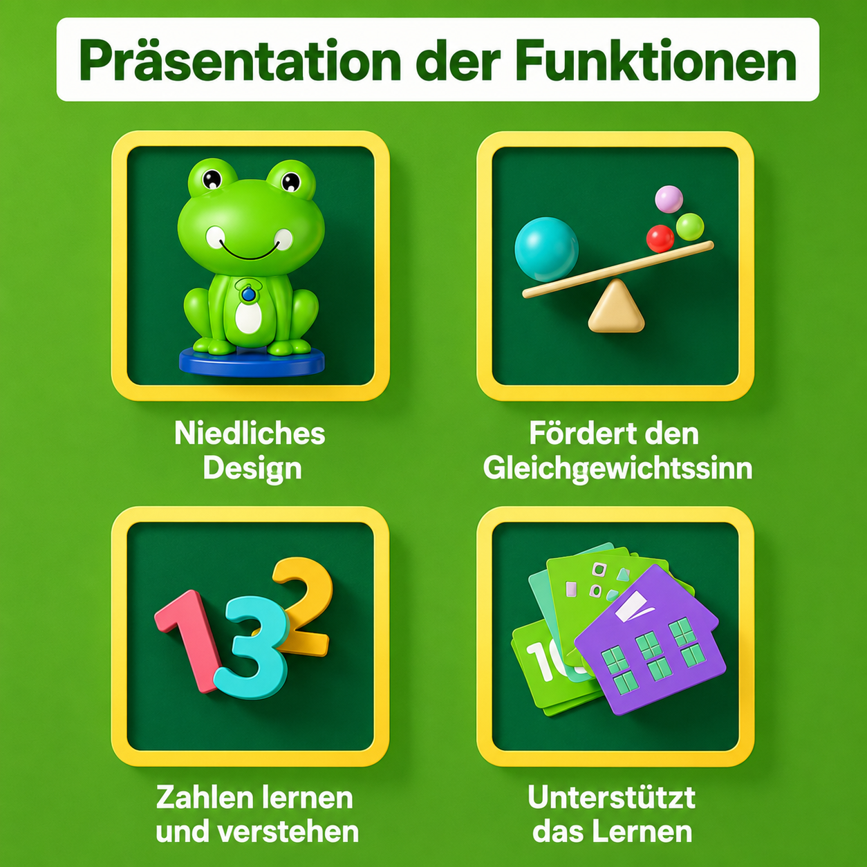 FrogCount® Frosch Balance Rechenspiel