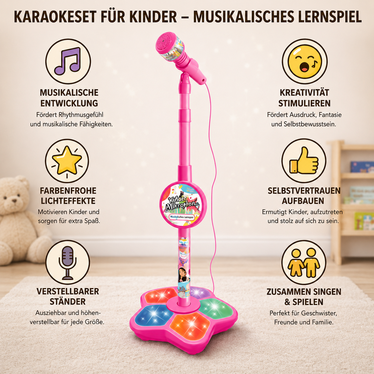 LittleStage® Karaokeset für Kinder