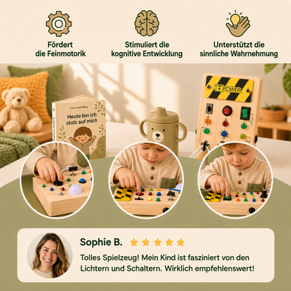 LumiBoard® Holz Sensorikboard mit Licht