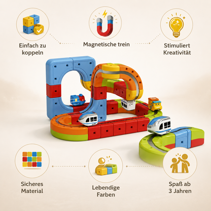 MagnaRail® Magische Magnetbahn