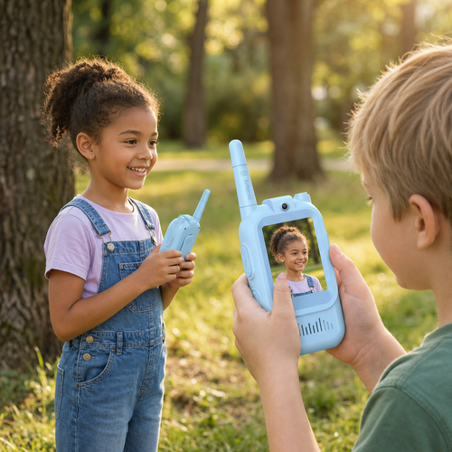 MiniTalk® Video Walkie Talkie Set