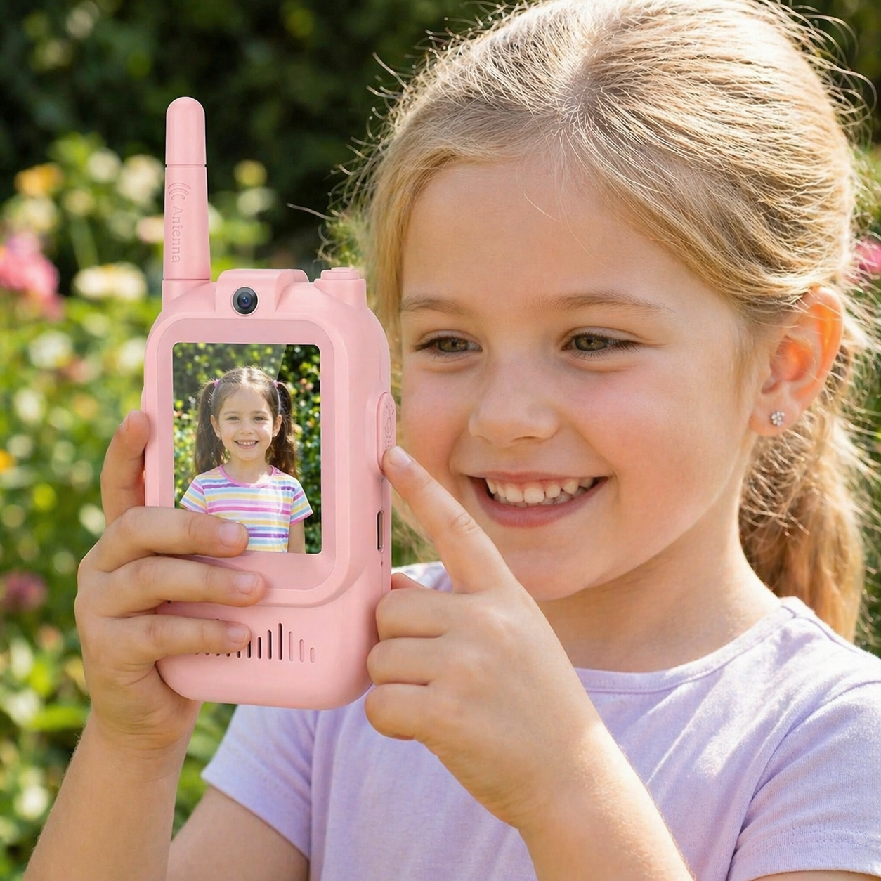 MiniTalk® Video Walkie Talkie Set
