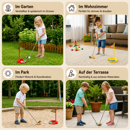 MiniSwing® Verstellbares Kinder Golfset