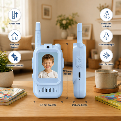 MiniTalk® Video Walkie Talkie Set