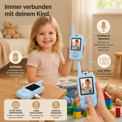 MiniTalk® Video Walkie Talkie Set
