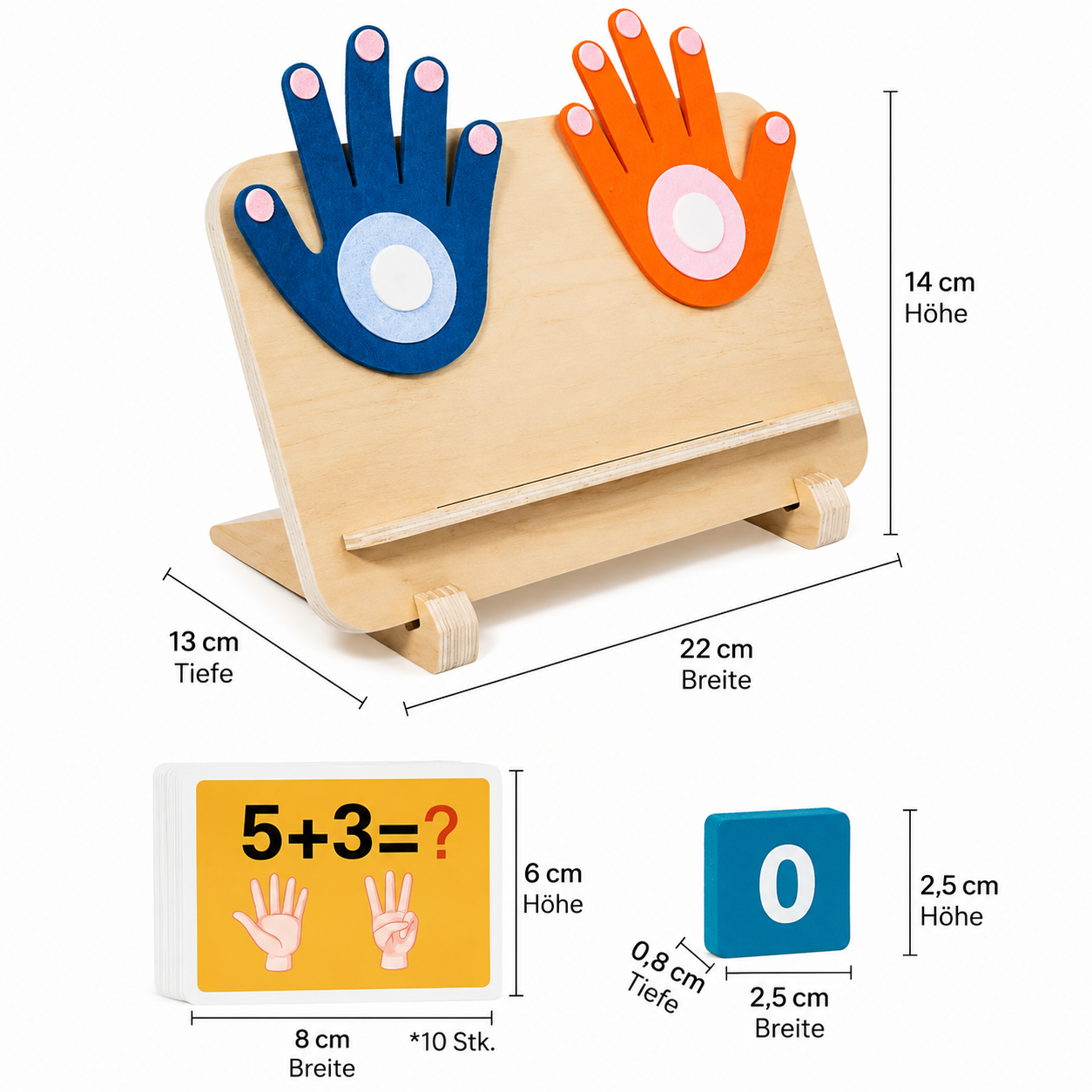 PlayCount® Montessori Finger Zählspiel
