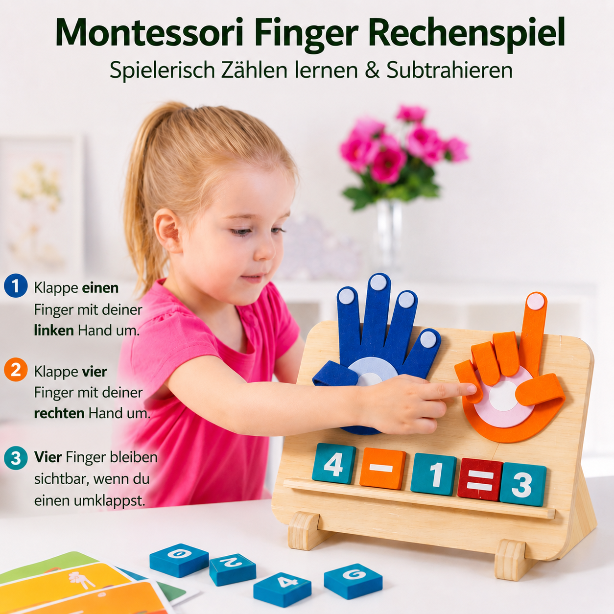 PlayCount® Montessori Finger Zählspiel