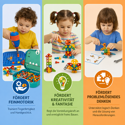 TinyFix® Werkzeug Bauset für Kinder