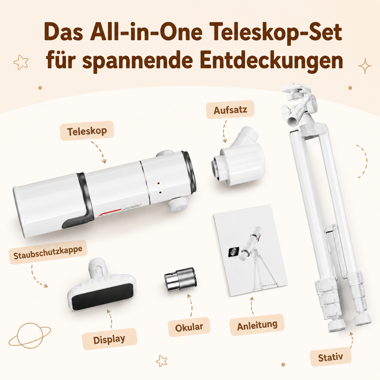 AstroNova® Digitales Kinder Teleskop