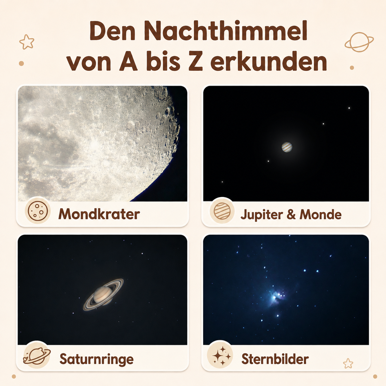 AstroNova® Digitales Kinder Teleskop