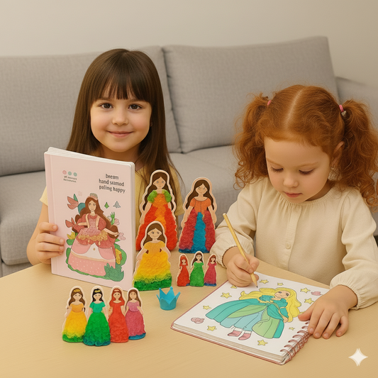 LumiDress® Mal und Bastelspaß mit Prinzessinnen