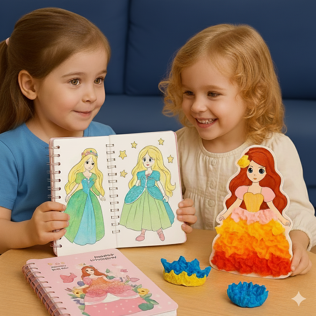 LumiDress® Mal und Bastelspaß mit Prinzessinnen