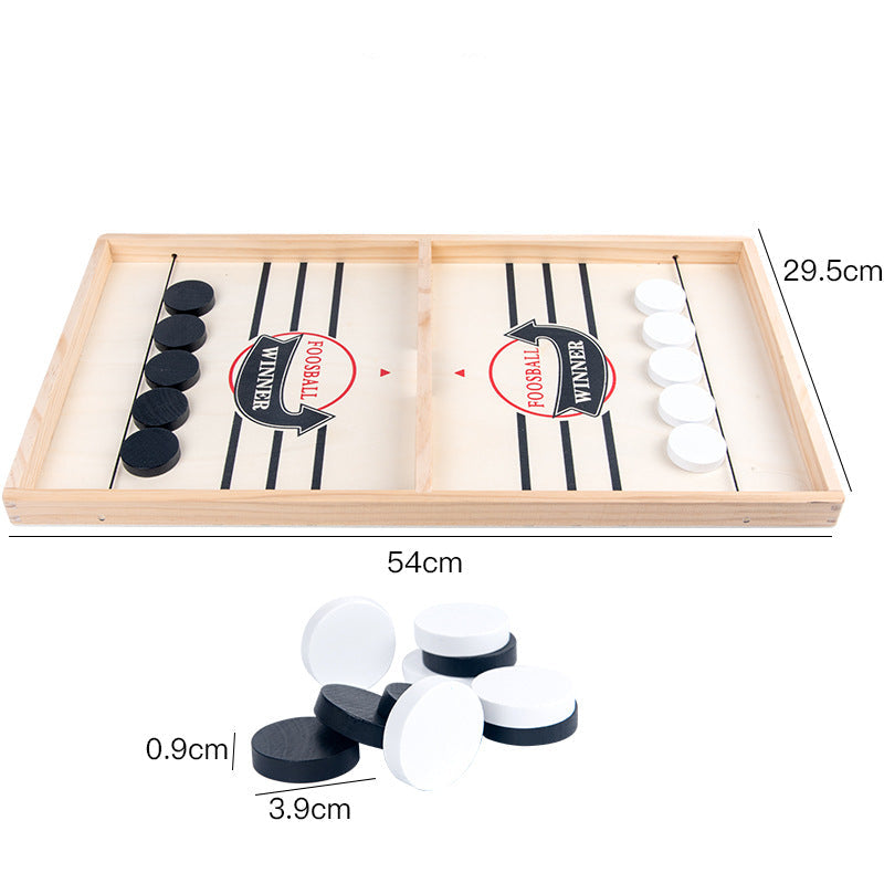 SwiftBoard® Holzschachspiel mit Katapult