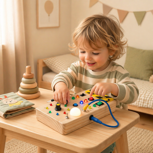 LumiBoard® Holz Sensorikboard mit Licht