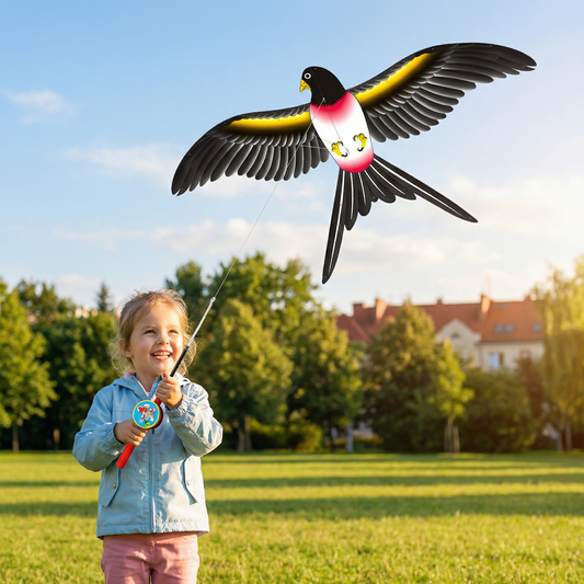 WingUp® Drachen mit flatternden Flügeln für Kinder