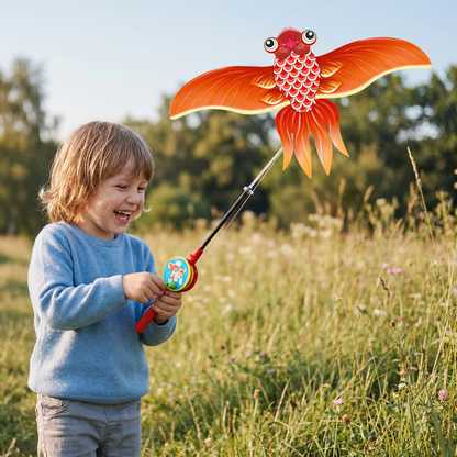 WingUp® Drachen mit flatternden Flügeln für Kinder