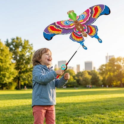 WingUp® Drachen mit flatternden Flügeln für Kinder