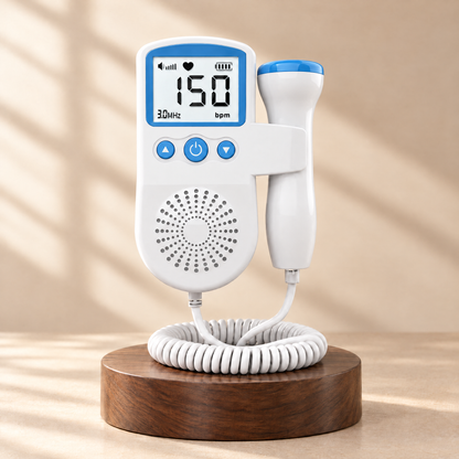 BellyTune Baby-Herzton Doppler in Blau