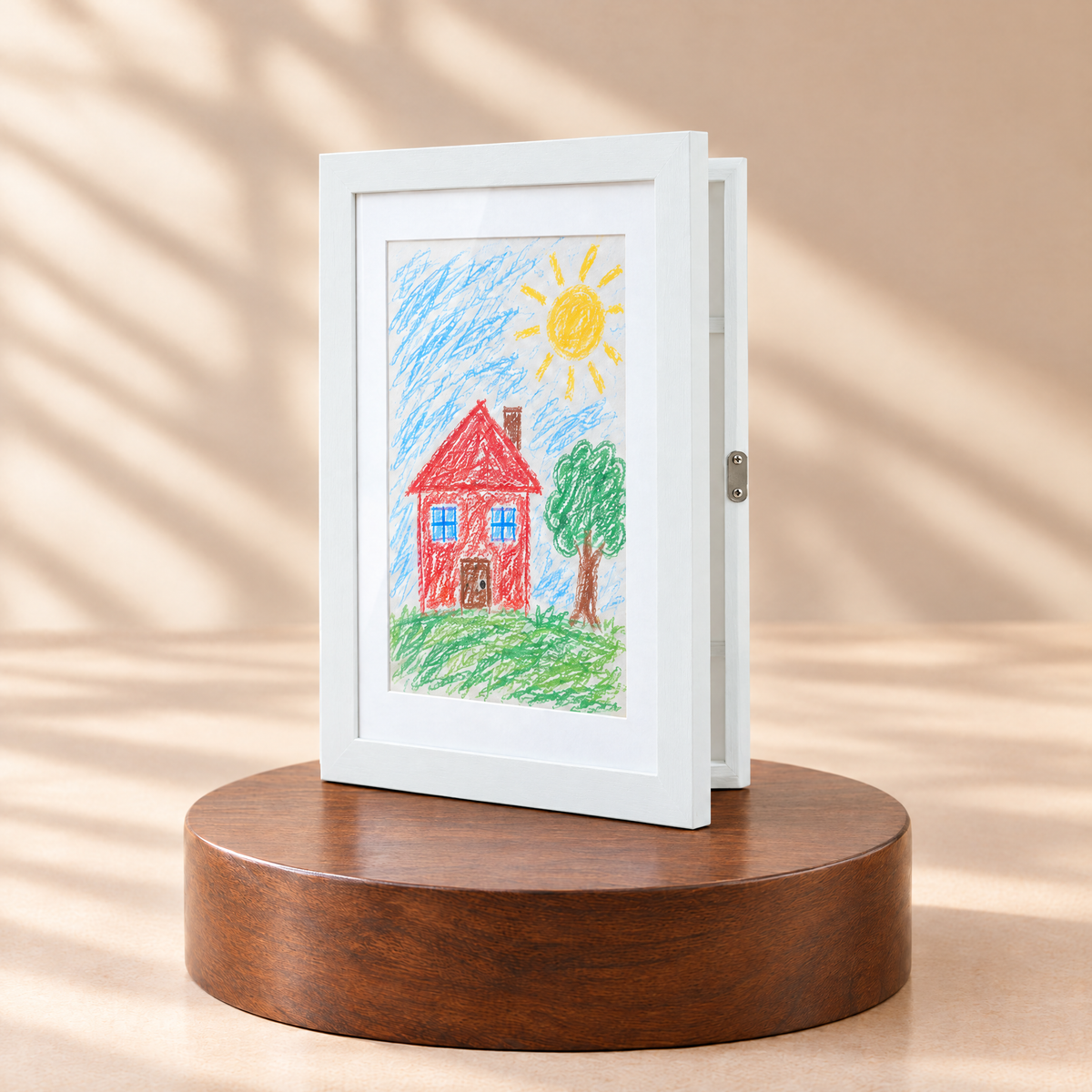 ArtoWall Kinderkunst Wechselrahmen in Weiß