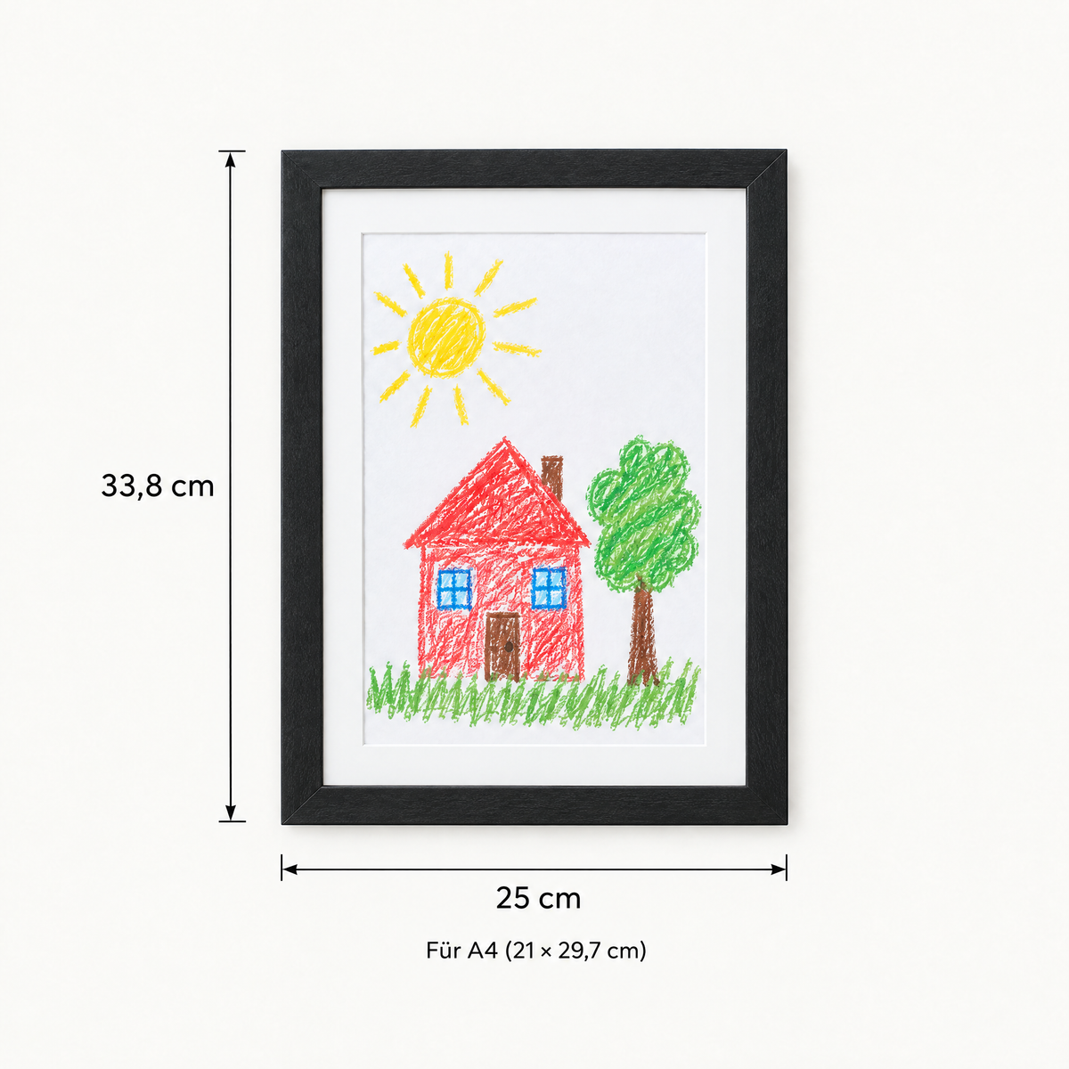 ArtoWall Maße: 33,8 x 25 cm, für A4