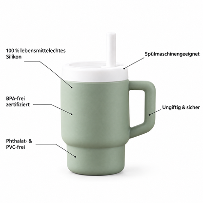 FrostCup aus 100 % lebensmittelechtem Silikon, BPA-frei