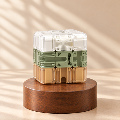 MazeCube® 3D Labyrinth Würfel mit Kugel