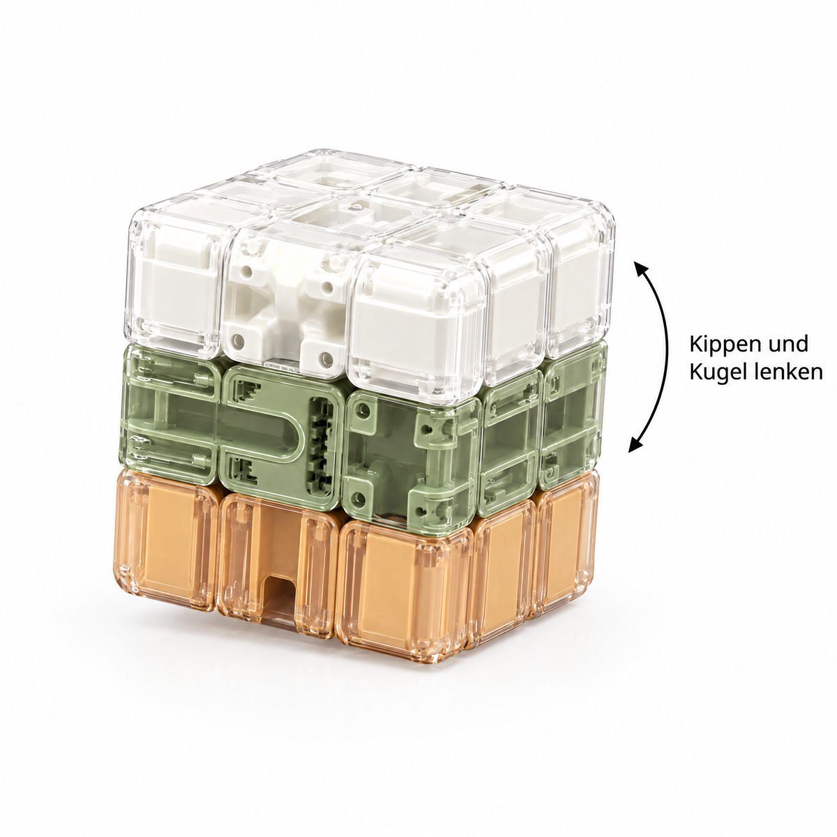 MazeCube – Kippen und Kugel lenken