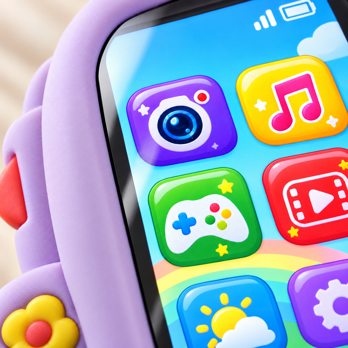 PlayFone – Display Nahaufnahme