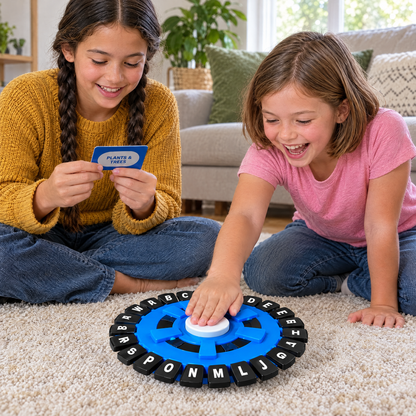 TapWord Wortspiel – Schwestern spielen zusammen