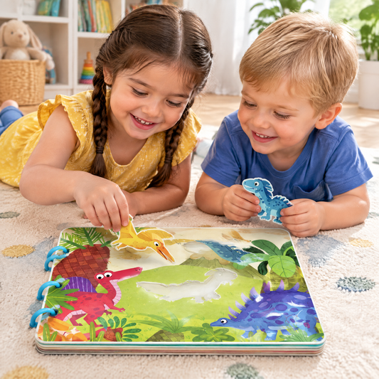 SensiTales – Kinder spielen mit dem Dino-Buch