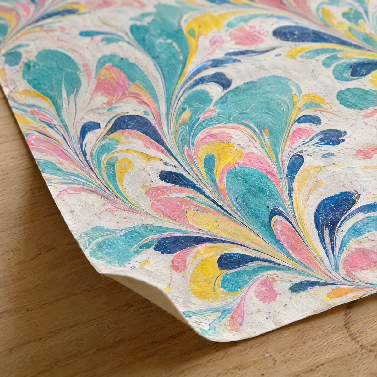 MagicMarble Nahaufnahme marmoriertes Papier