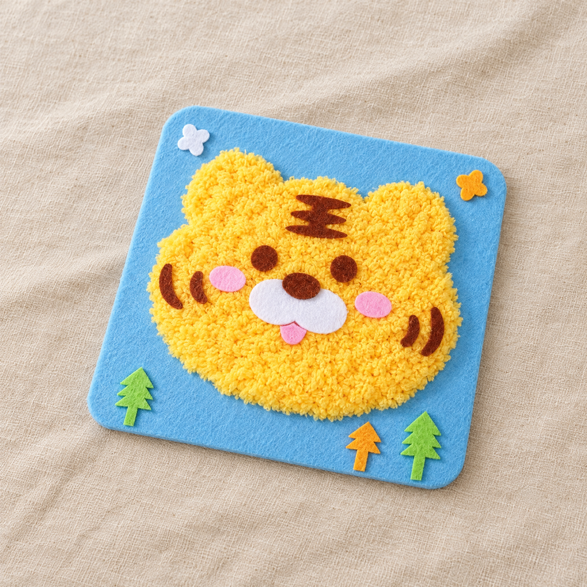 FluffyLoop Bastelset – Tiger