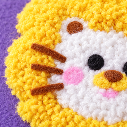 FluffyLoop – flauschige Wolle Nahaufnahme