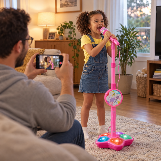 LittleStage Karaokeset – Mädchen singt, Papa filmt
