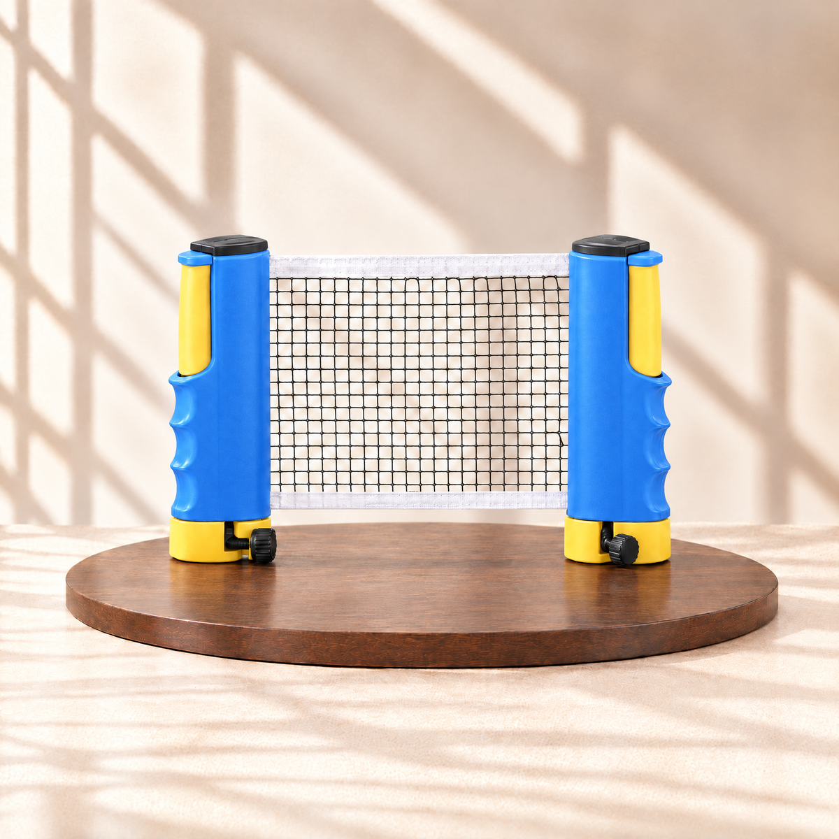 PlayPong Tischtennisnetz Blau Gelb