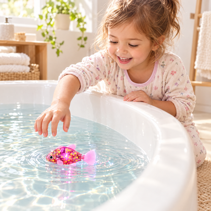LumiFish im Badewasser