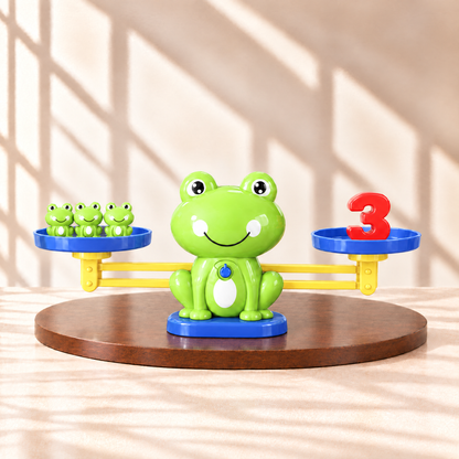 FrogCount Frosch Balance Rechenspiel Blau