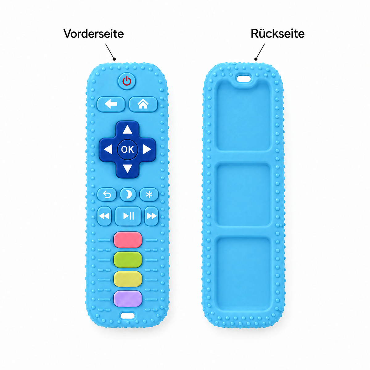 ClickChew – Vorderseite und Rückseite