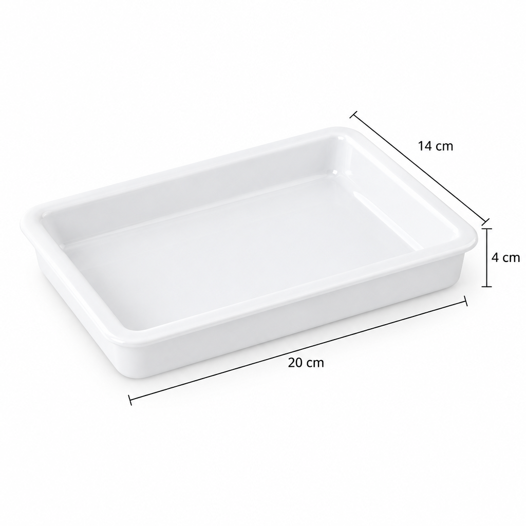 MagicMarble 6 Farben – Schale 20 x 14 x 4 cm