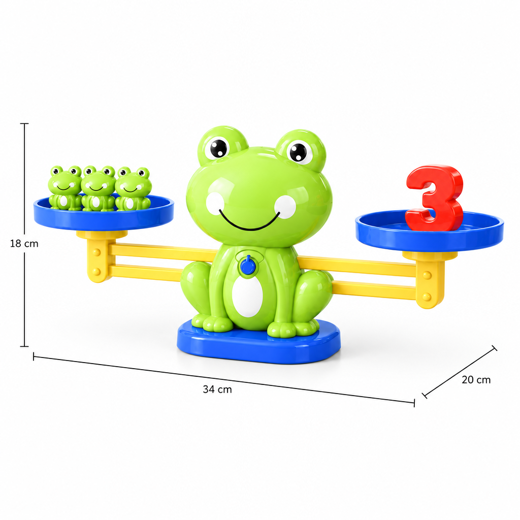 FrogCount Maße 34 x 20 x 18 cm
