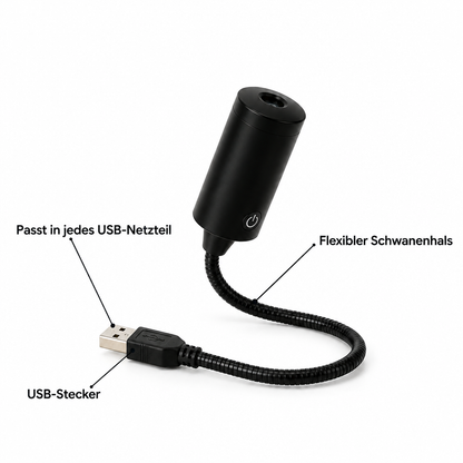 StarDrift flexibler Schwanenhals und USB-Stecker