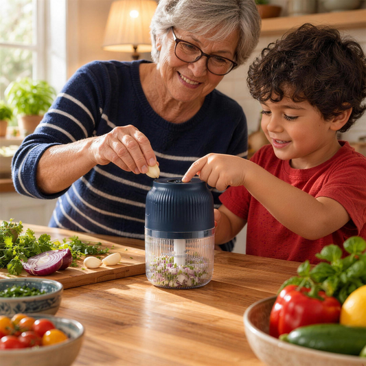 MiniMash – Oma und Enkel kochen zusammen
