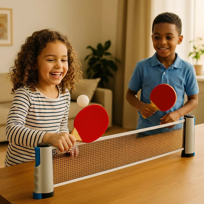 PlayPong® Verstellbares Tischtennisnetz