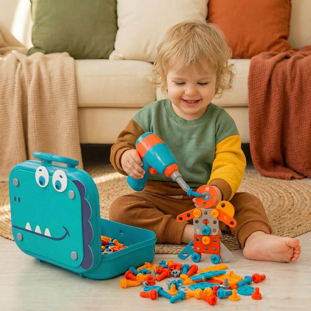 TinyFix® Werkzeug Bauset für Kinder