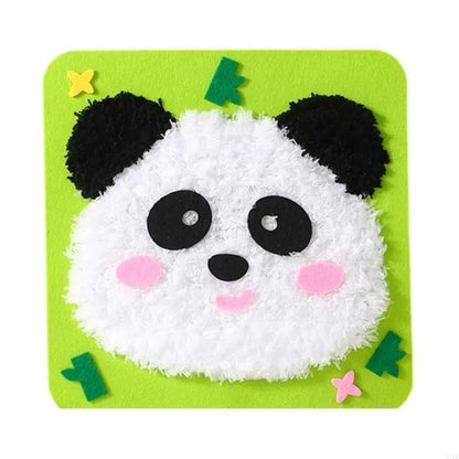 FluffyLoop® Stabpuppen Bastelset zum Selbermachen