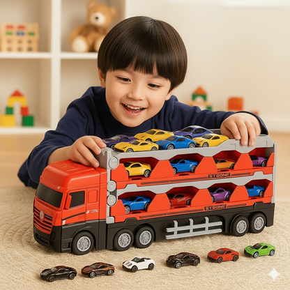 GoCargo® Rennbahn Spieltruck für Kinder