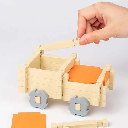 TinyStack® Pädagogische Holzbausteine